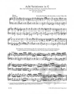 Variationen für Klavier von Wolfgang Amadeus Mozart im Alle Noten Shop kaufen