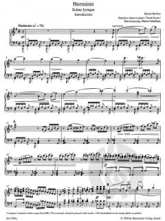 Herminie Hol 29 von Hector Berlioz 