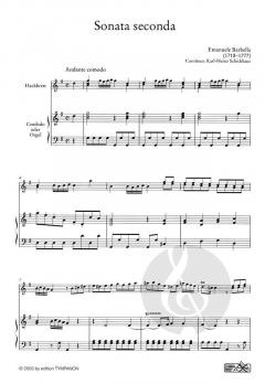 Sonate G-Dur von Emanuele Barbella 