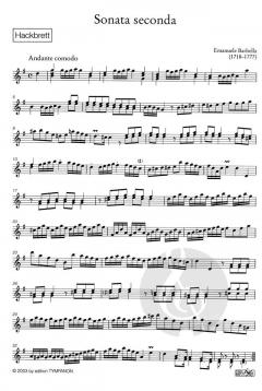 Sonate G-Dur von Emanuele Barbella 