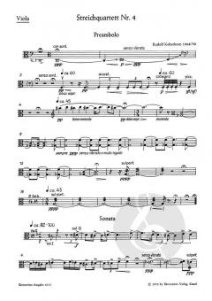 Streichquartett Nr. 4 von Rudolf Kelterborn im Alle Noten Shop kaufen (Stimmensatz)