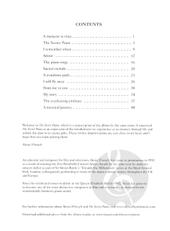 The Secret Piano von Alexis Ffrench 