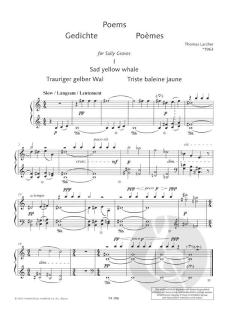 Poems von Thomas Larcher 