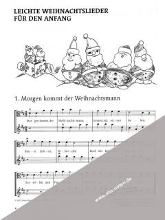 Das fröhliche Weihnachtsliederheft von Renate Bruce-Weber 