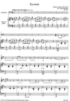 Sieben Lieder op. 74 von Frédéric Chopin 