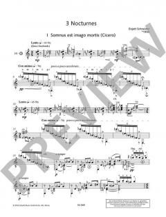 3 Nocturnes von Enjott Schneider 