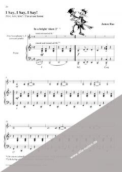 Saxophone Debut - Klavierbegleitung von James Rae 