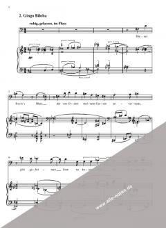 Goethe-Lieder für Bariton und Klavier von Wolfgang Rihm 