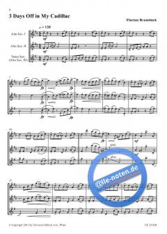 Saxophone Trios from Around the World von Florian Bramböck 