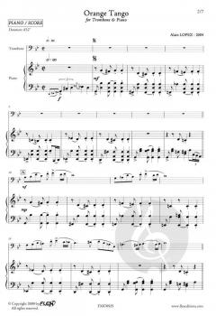 Orange Tango von Alain Lopez 