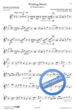 Wedding March von Felix Mendelssohn Bartholdy 