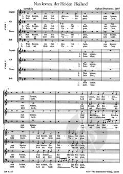 Nun komm, der Heiden Heiland (Michael Praetorius) 