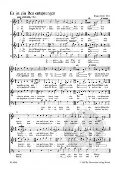 Weihnachtliche Chormusik 