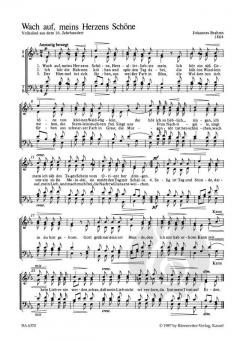 Weltliche Chormusik der Romantik 