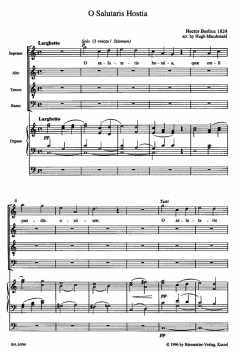 O Salutaris Hostia aus Messe solennelle (Hector Berlioz) 