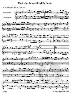 Englische Duette 