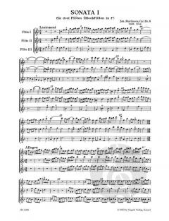 8 Sonaten op. 1 von Johann Mattheson (Download) 