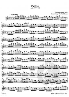 Partita in c-Moll BWV 1013 (Johann Sebastian Bach) 