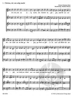 12 Passions- und Osterchoräle von Johann Sebastian Bach (Download) 