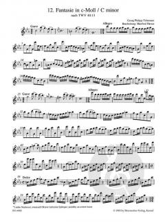 12 Fantasien (Georg Philipp Telemann) 