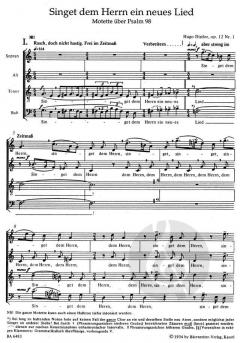 Geistliche Chormusik op.12 (Hugo Distler) 