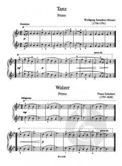 Erstes Spielbuch für Klavier zu zwei und vier Händen im Alle Noten Shop kaufen