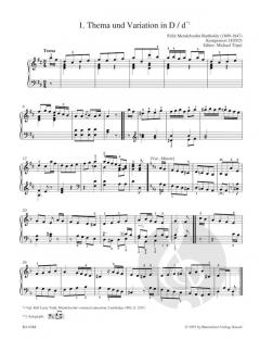 Leichte Klavierstücke und Tänze von Felix Mendelssohn Bartholdy im Alle Noten Shop kaufen