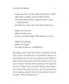 On The Lyrics Of Spring Awakening (Steven Sater) 