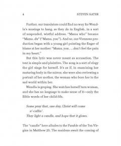 On The Lyrics Of Spring Awakening (Steven Sater) 