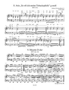 Leichte Klavierstücke und Tänze von Johann Sebastian Bach im Alle Noten Shop kaufen