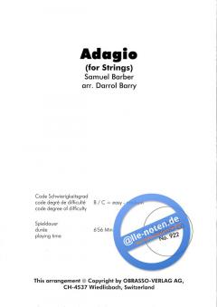 Adagio For Strings (Samuel Barber) 