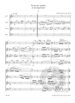 Prova per quattro in tre argomenti (Bernhard Krol) 