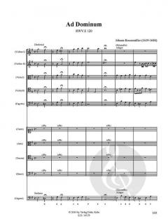 Vesperpsalmen 6: Laudate Dominum u.a. von Johann Rosenmüller 