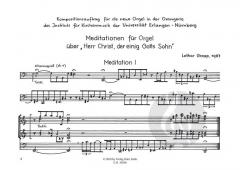 Meditationen für Orgel von Lothar Graap im Alle Noten Shop kaufen