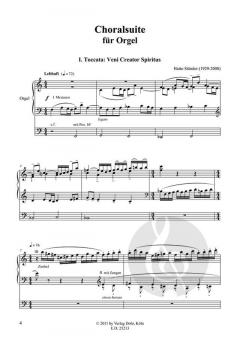 Choralsuite für Orgel (1966) von Hatto Ständer im Alle Noten Shop kaufen