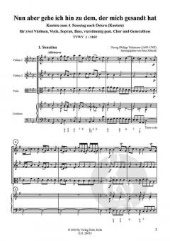 Nun aber gehe ich hin zu dem, der mich gesandt hat TVWV 1:1162 (Georg Philipp Telemann) 
