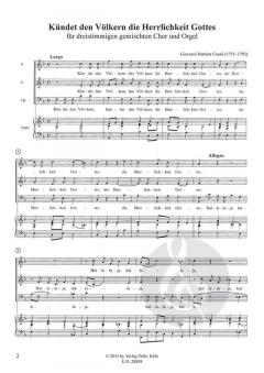 Kündet den Völkern die Herrlichkeit Gottes (Giovanni Battista Casali) 