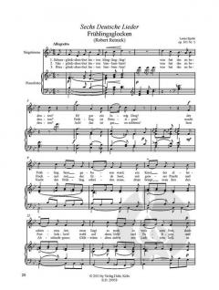 Deutsche Lieder op. 101 & op. 105 (1837/1838) von Louis Spohr 