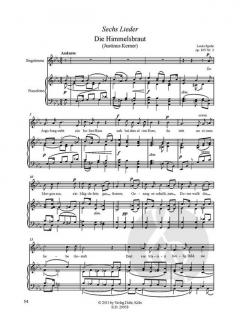 Deutsche Lieder op. 101 & op. 105 (1837/1838) von Louis Spohr 