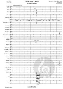 Two Cuban Dances (Garcia Caturla) 