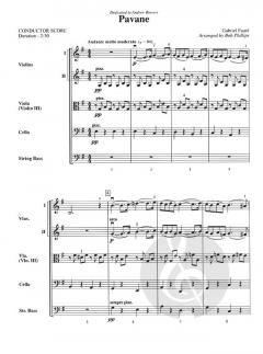 Pavane von Gabriel Fauré 