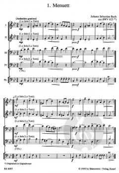 Suiten, Märsche und Lieder (Johann Sebastian Bach) 