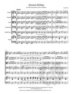 Summer Holiday von Loreta Fin 