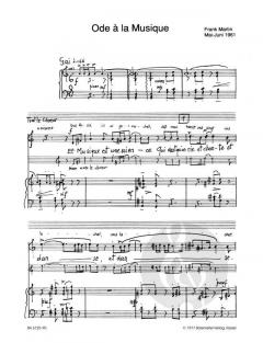 Ode a... la Musique (Frank Martin) 