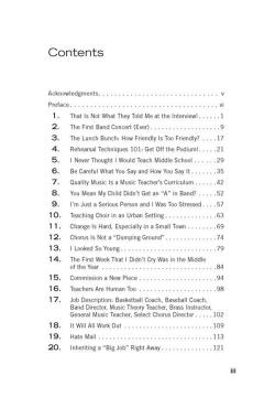 The Music Teacher's First Year 