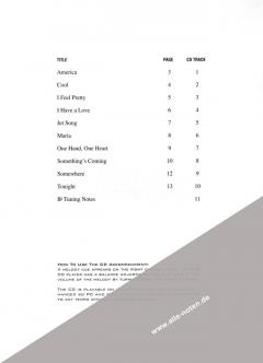 West Side Story for Alto Sax von Leonard Bernstein 