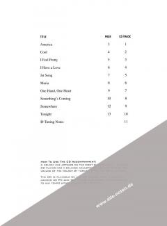 West Side Story Play-Along von Leonard Bernstein 