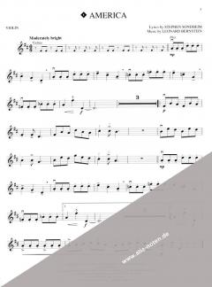 West Side Story Play-Along von Leonard Bernstein 