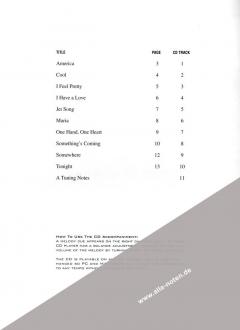 West Side Story Play-Along von Leonard Bernstein 