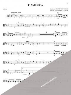 West Side Story Play-Along von Leonard Bernstein 